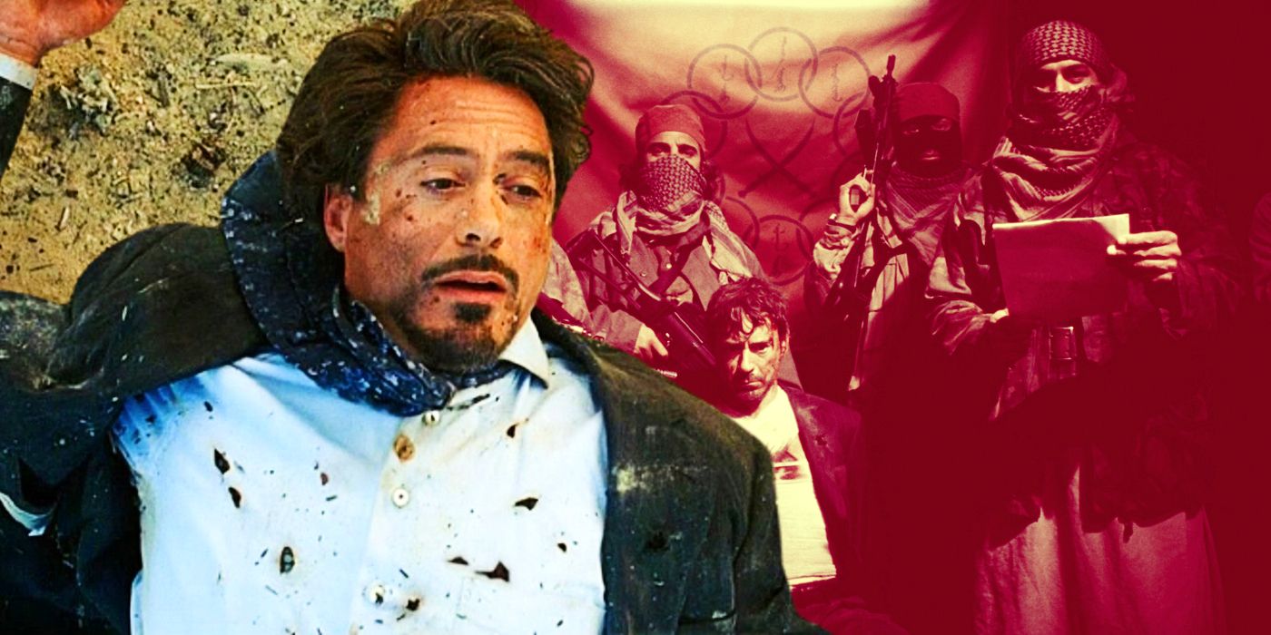Tony Stark and Ten Rings in Iron Man