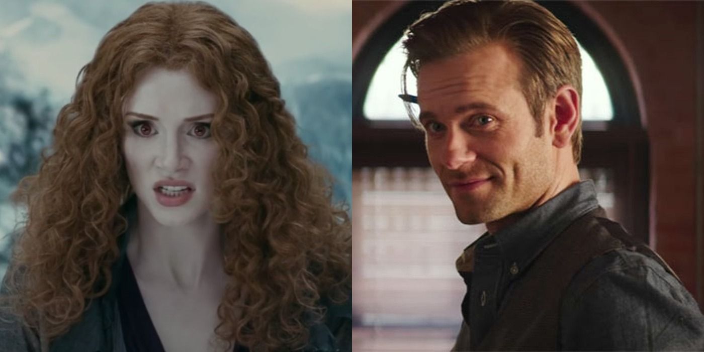 Split image showing Victoria in Twilight and Jack Hyde in Fifty Shades