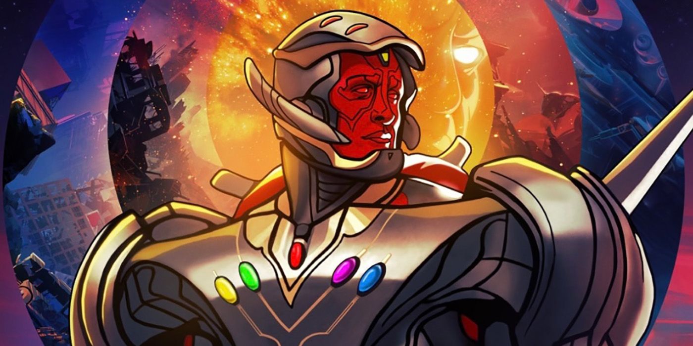 Ultron occupies Vision's body in What If..? animated series.