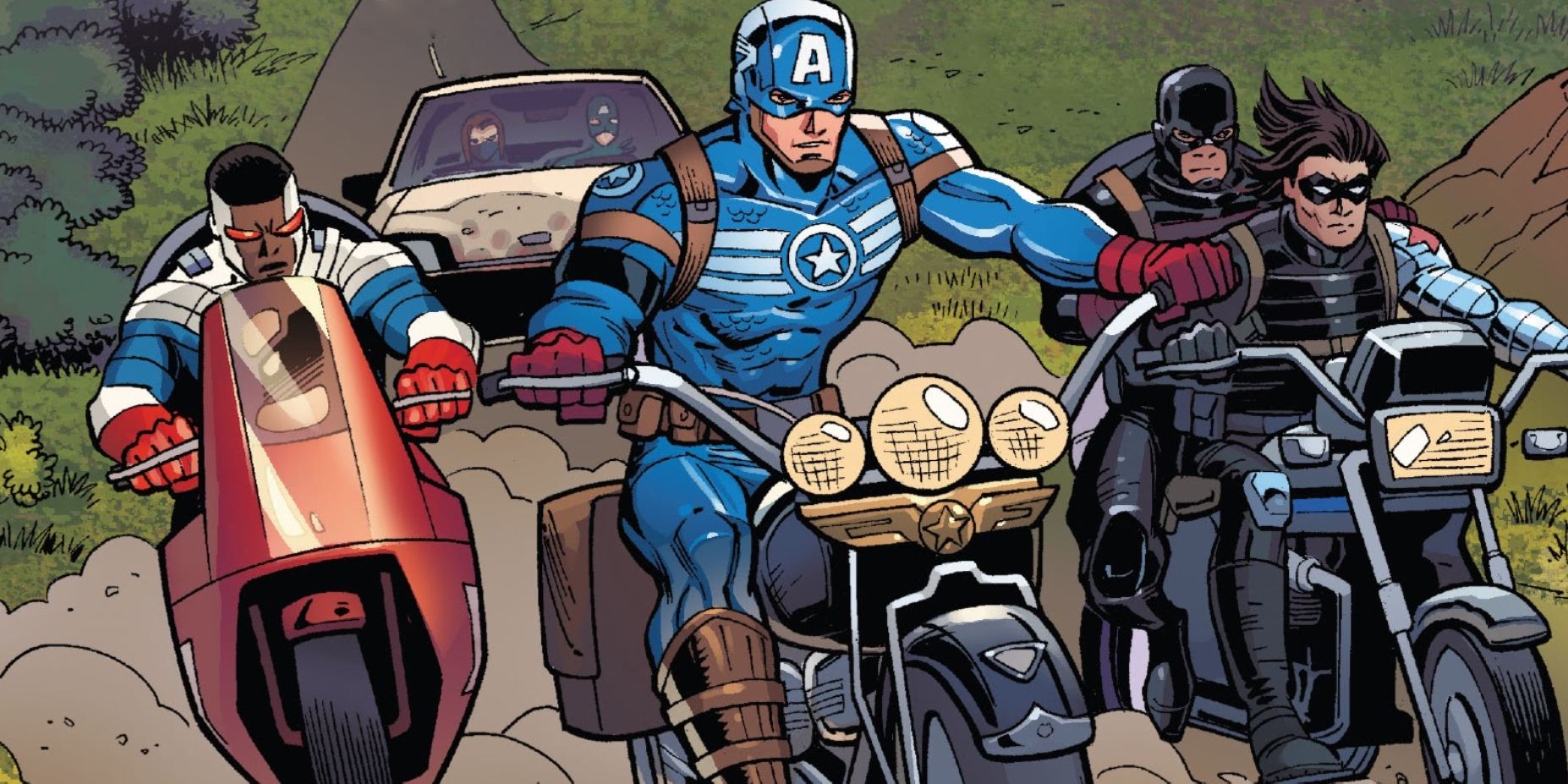 The team in the United States of Captain America 