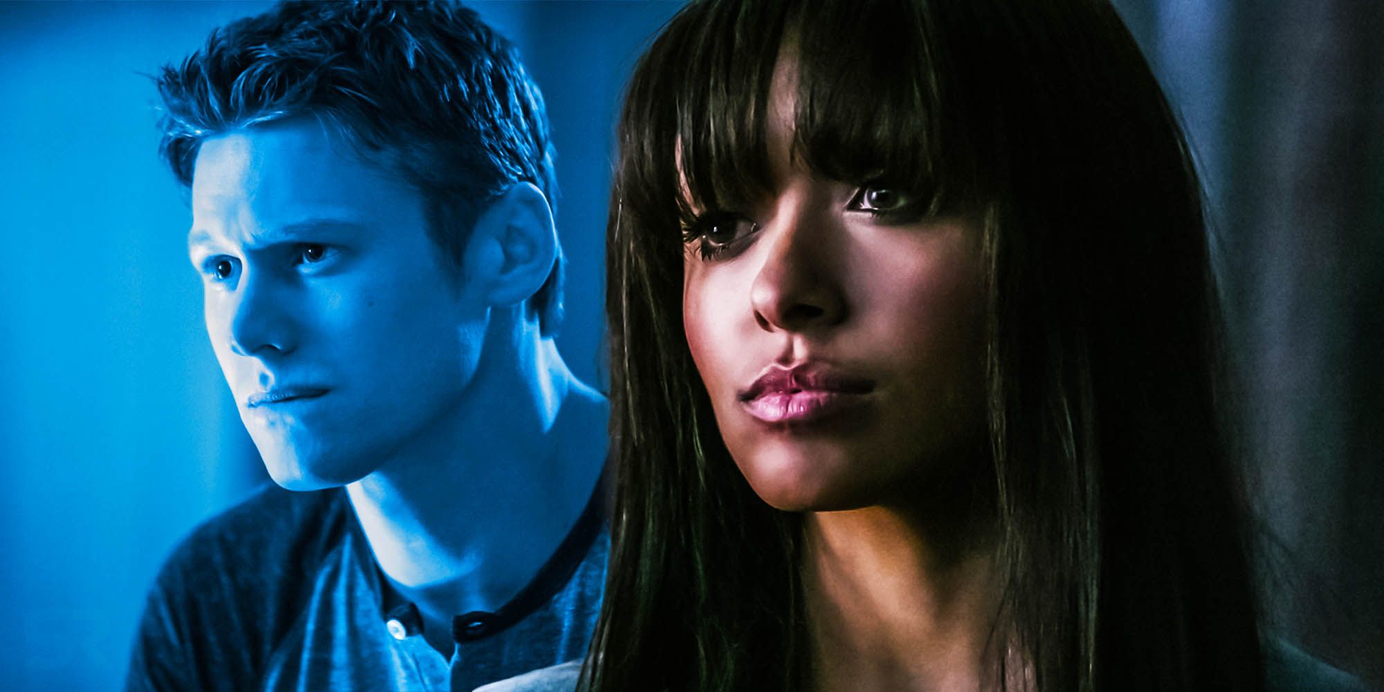 Blended image of Matt and Bonnie in TVD
