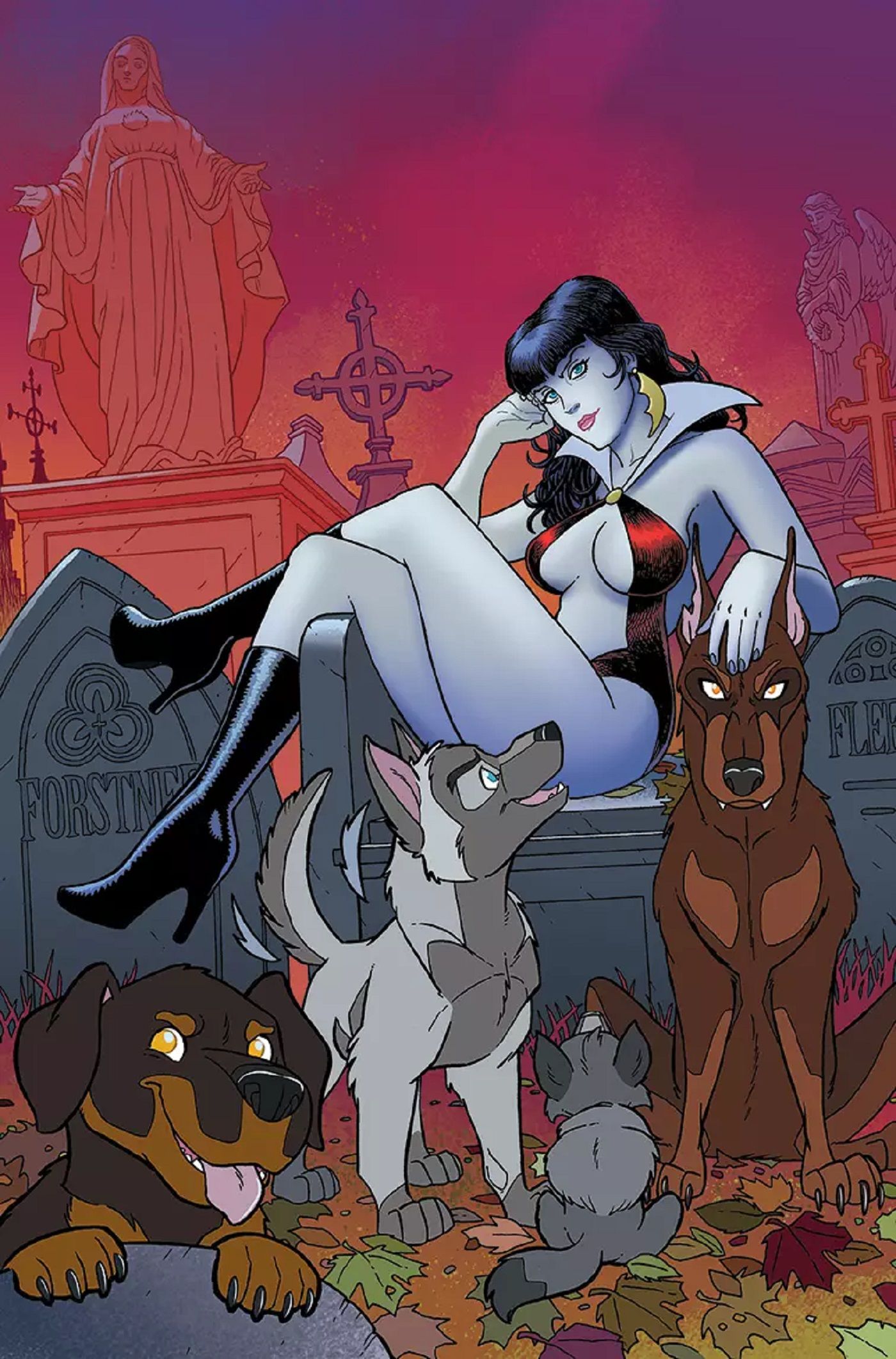 Vampirella #25 Dog Variant Cover