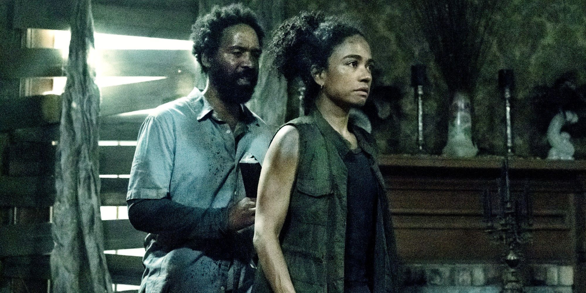 Virgil and Connie in The Walking Dead season 11 episode 6