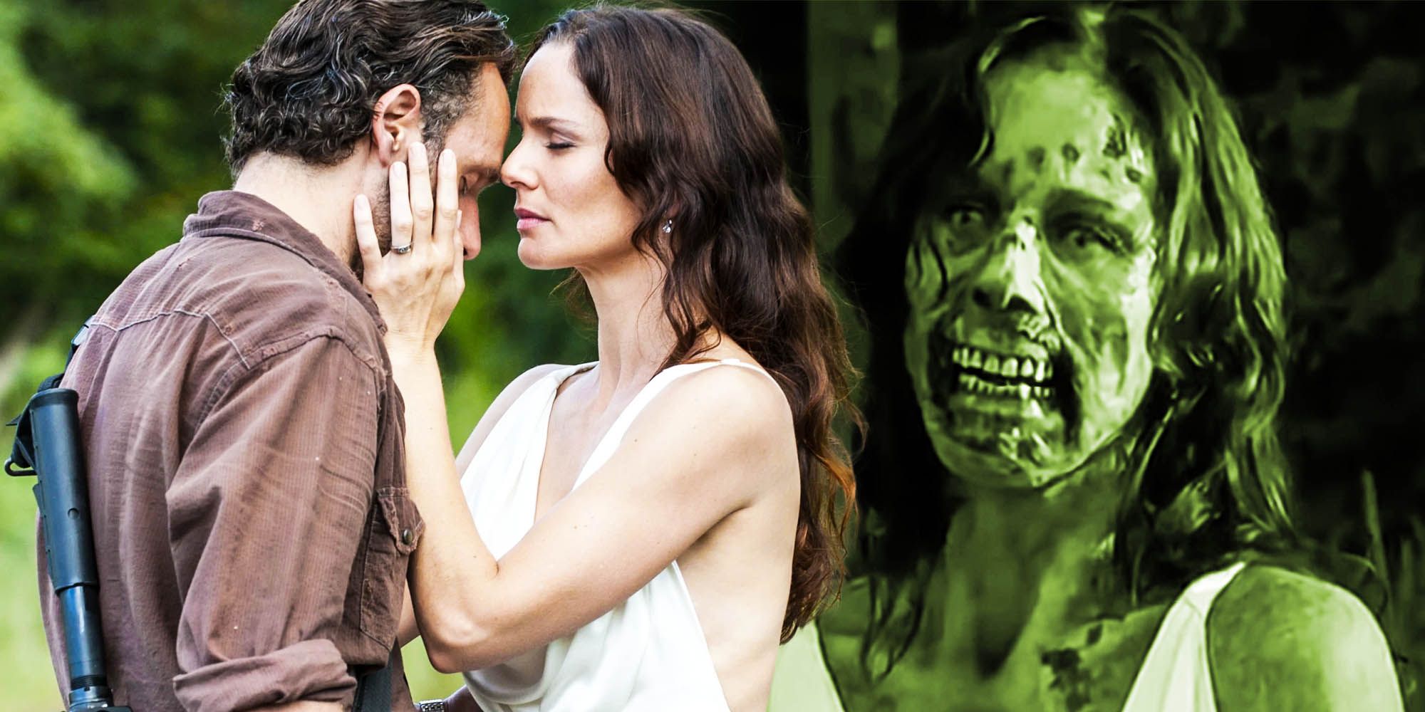 Walking dead season 3 deleted scene turned lory into in a walker zombie