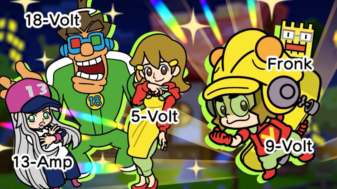 WarioWare Get It Together 9-Volt’s Crew