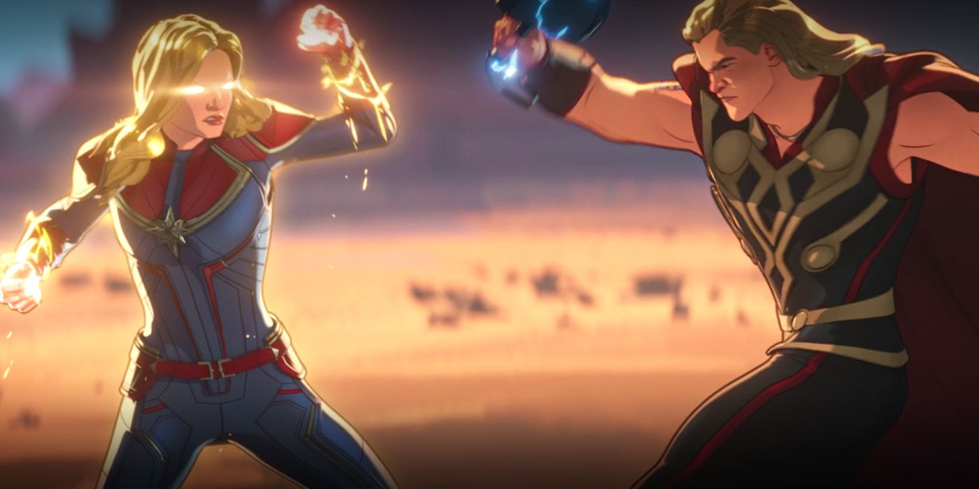 Captain Marvel Vs. Thor in What If..?
