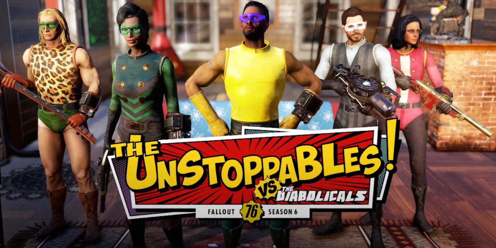 What's New In Fallout 76's New Unstoppables Vs. Diabolicals Season Rewards Challenges Items