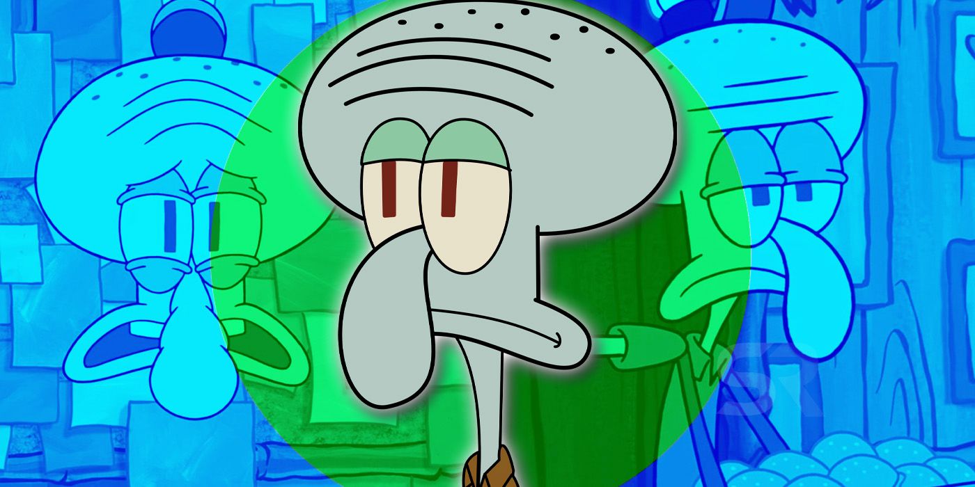 Why Squidward is always sad miserable