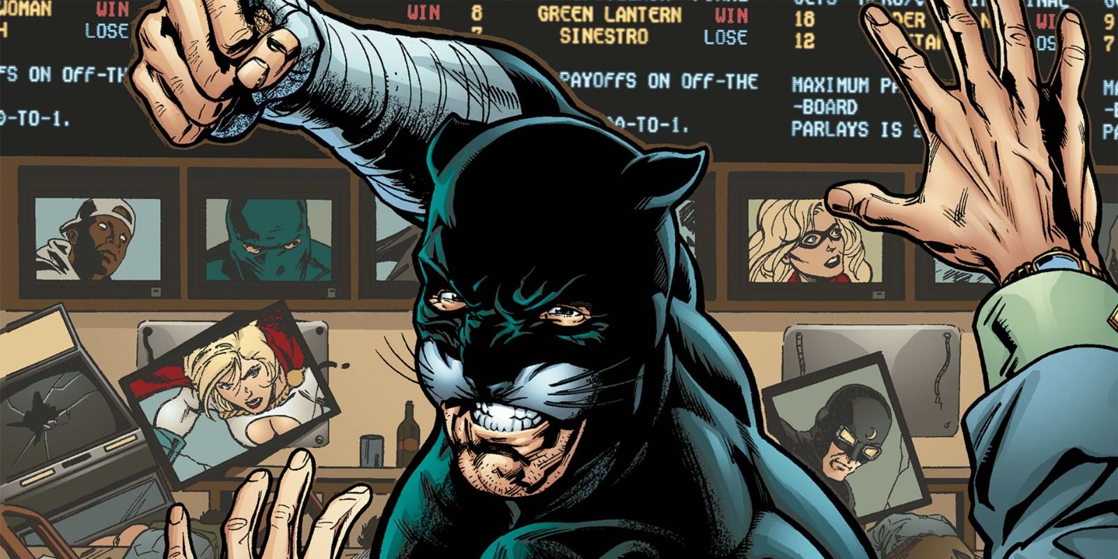 Ted Grant as Wildcat in the comics