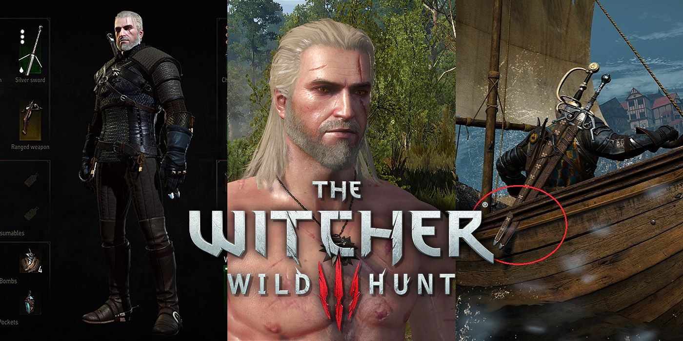 The Witcher before and after Mods in 2021 