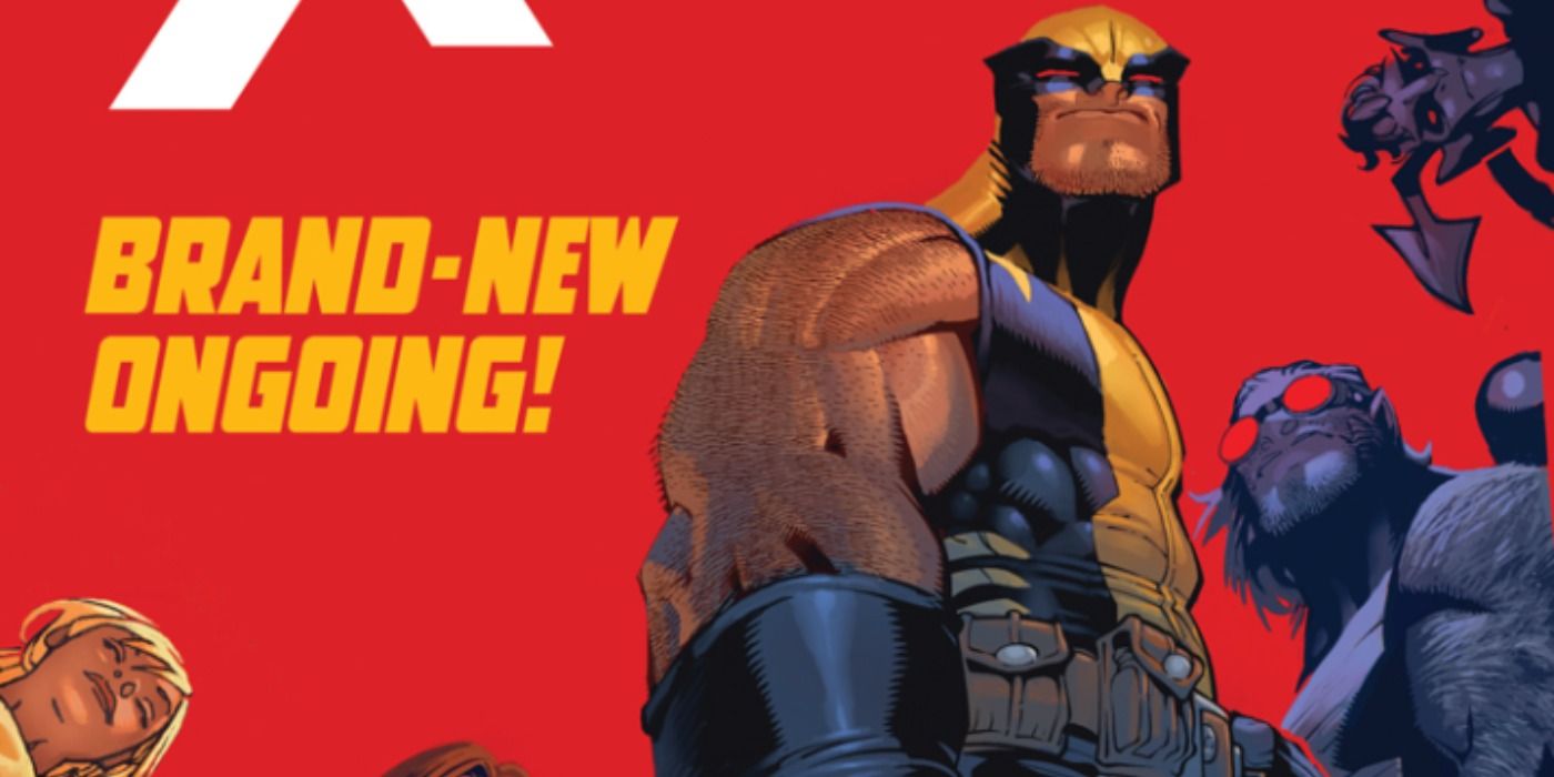 Wolverine Beast and Nightcrawler assemble on cover of Wolverine and X-Men 1 comic.