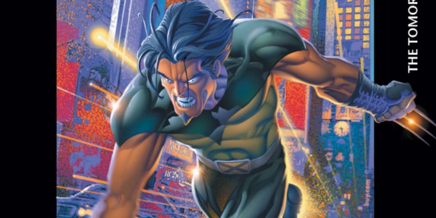 Wolverine races into battle in Ultimate X-Men comics.