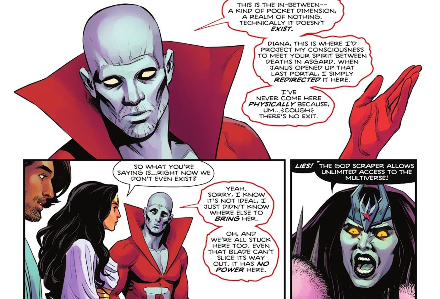 Wonder Woman Deadman In-Between