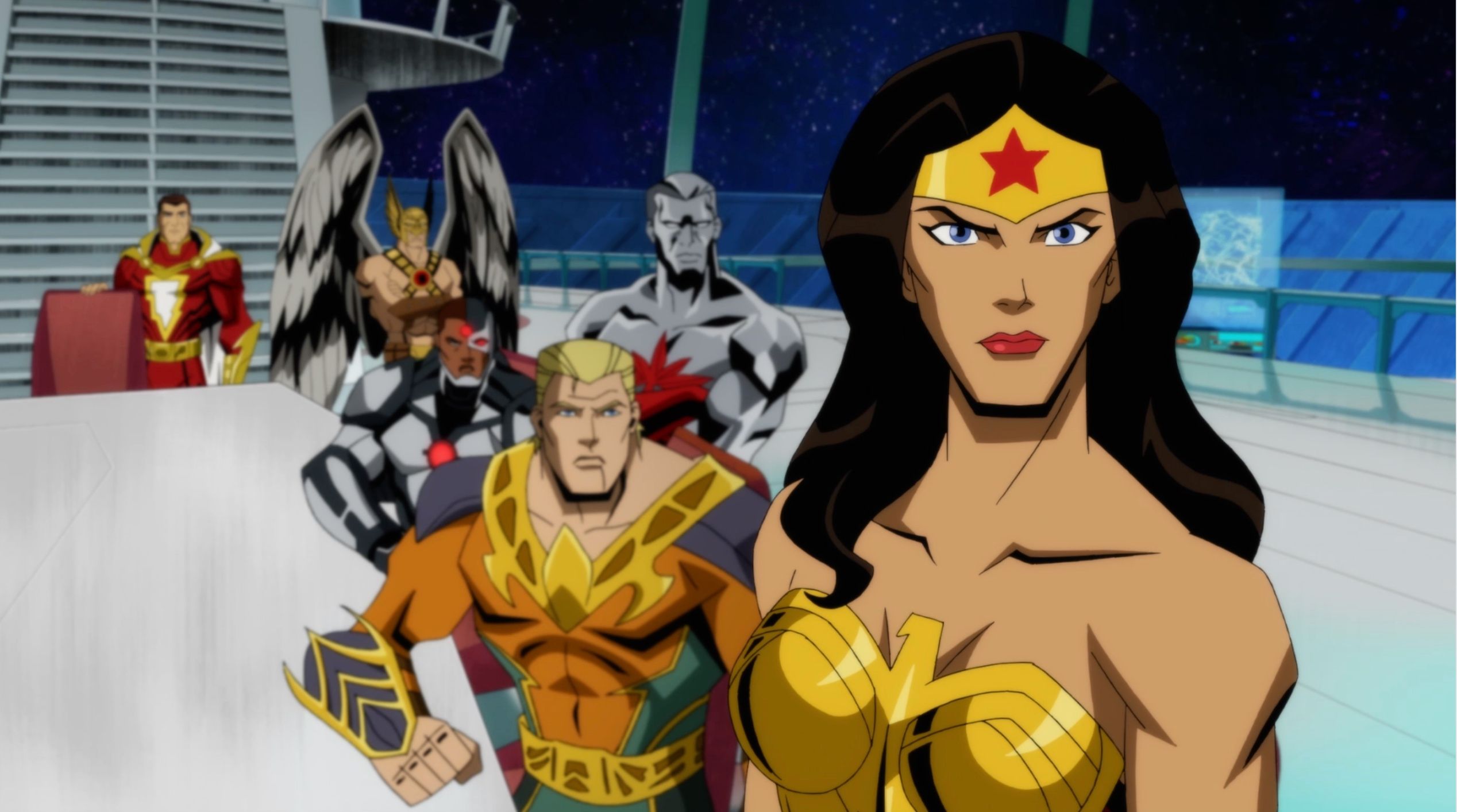 Wonder Woman and Justice League in Injustice