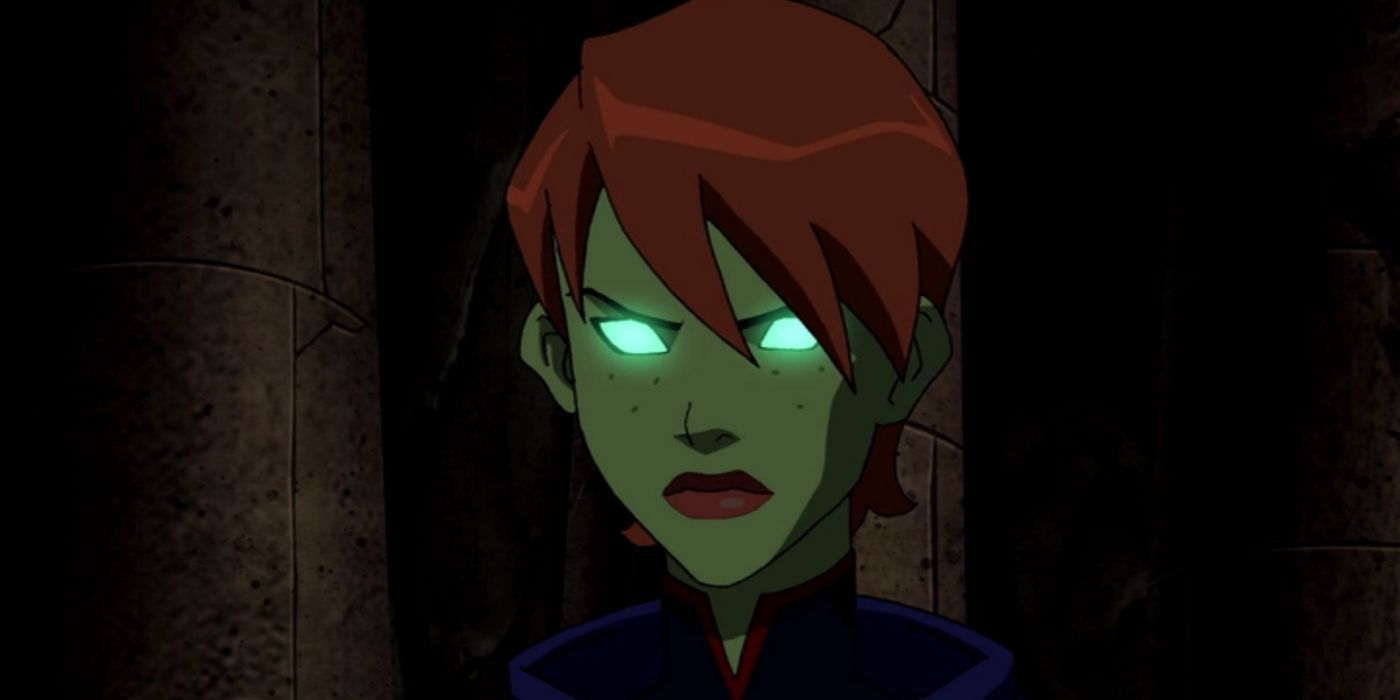 Miss Martian using her powers in Young Justice