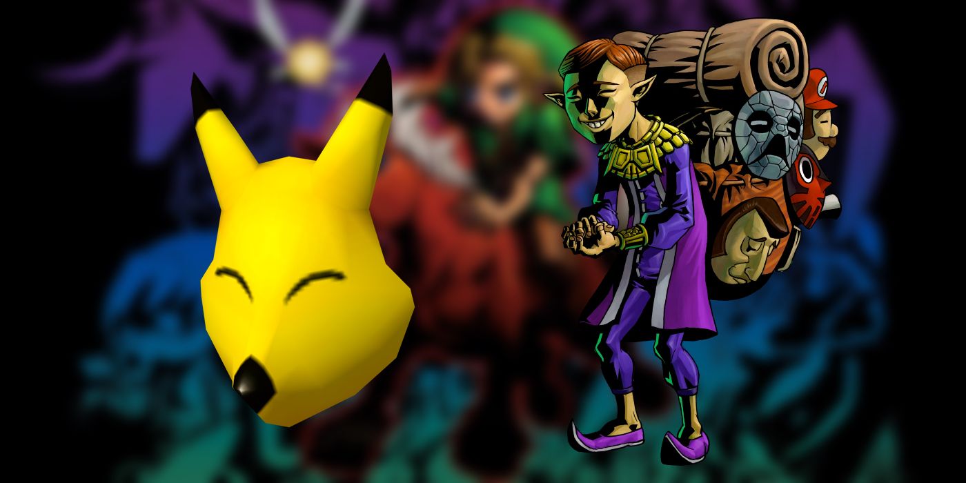 Zelda Every Mask In Both Ocarina of Time & Majora's Mask Compared