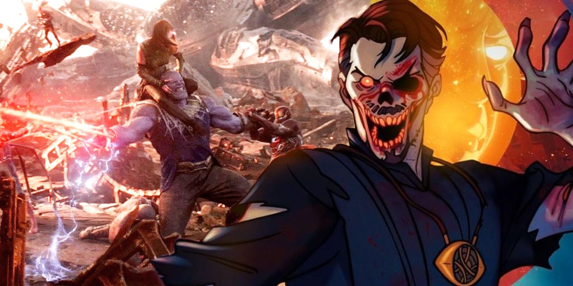Zombie Doctor Strange in What If Episode 5 and Avengers Infinity War&rsquo;s Battle of Titan