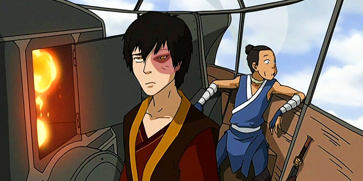 Zuko and Sokka in Avatar The Last Airbender Boiling Rock Part 1