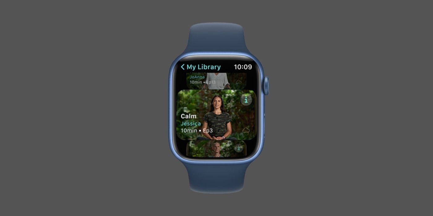 apple watch guided meditation