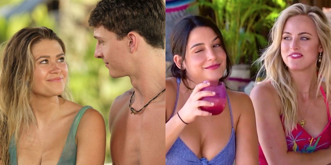 Caelynn & Connor from Season 6 and Kendall and Bibiana from Season 5 of Bachelor In Paradise