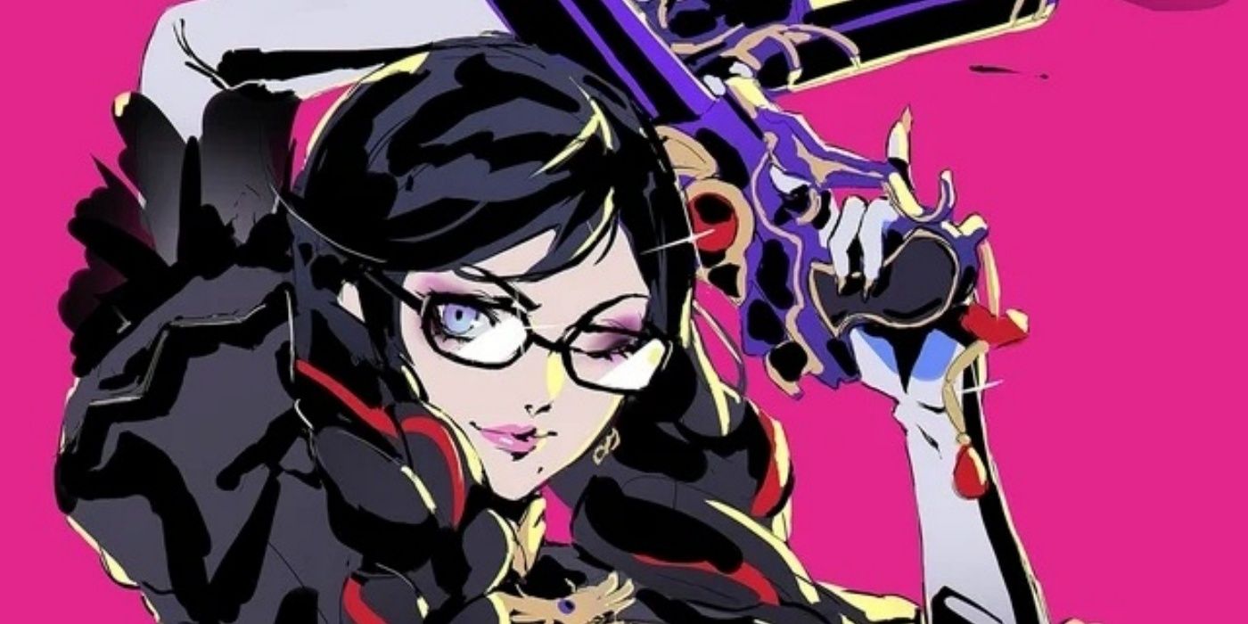 bayonetta 3 fan art persona style