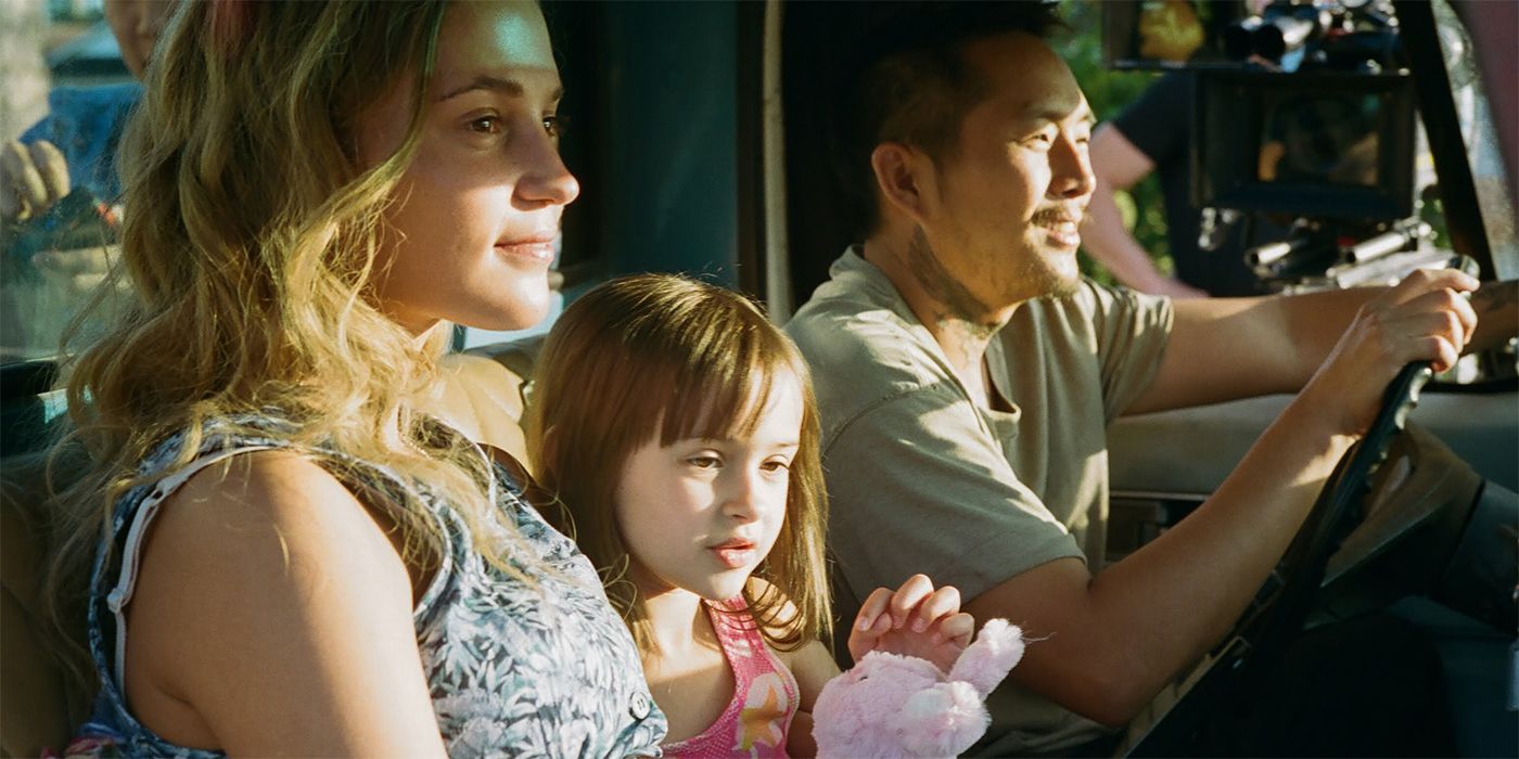 Alicia Vikander and Justin Chon in Blue Bayou