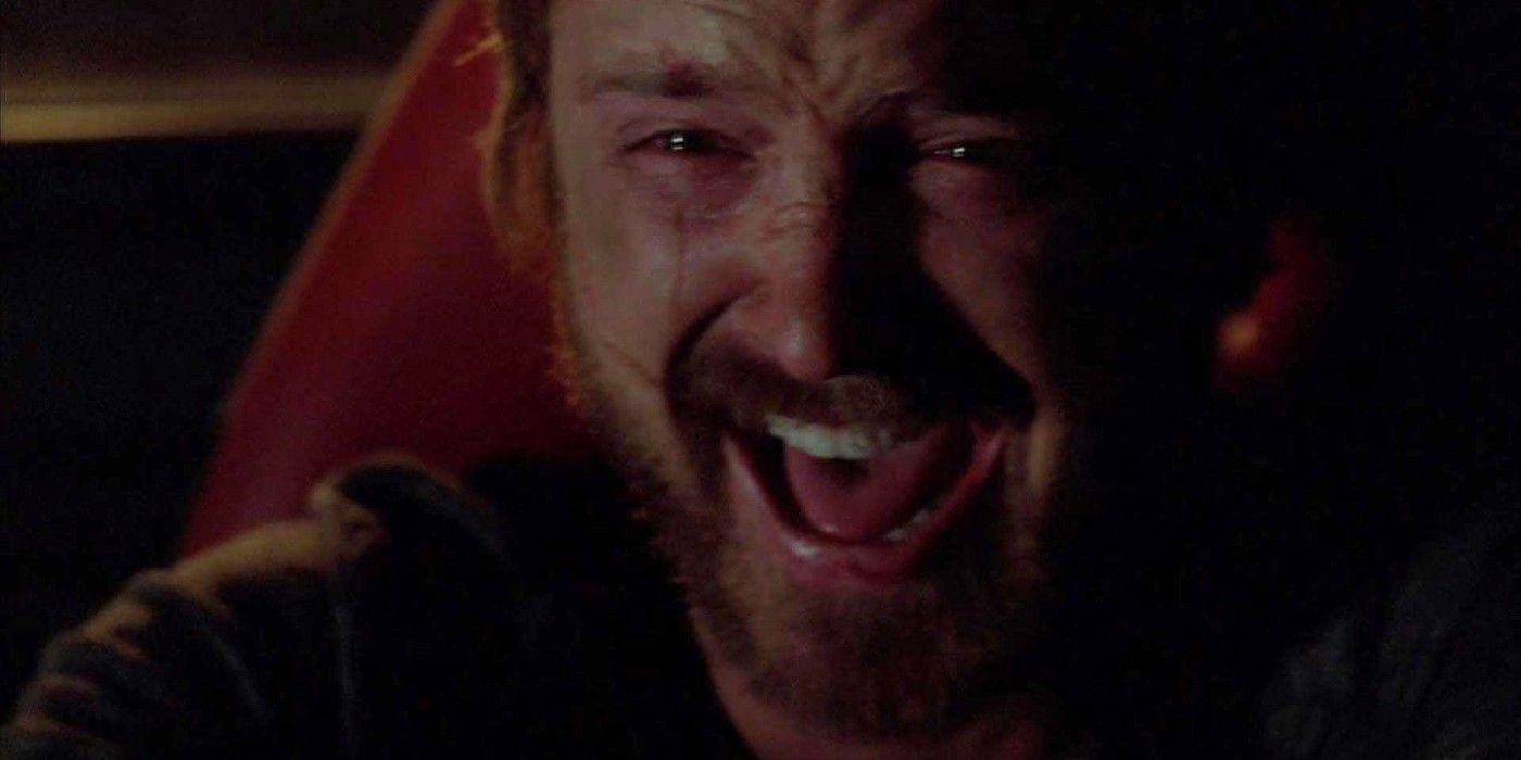 Jesse crying while driving in Breaking Bad