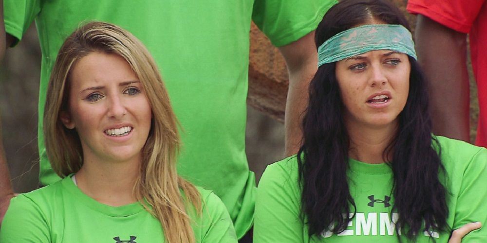Camila Nakagawa and Jemmye Carroll in The Challenge