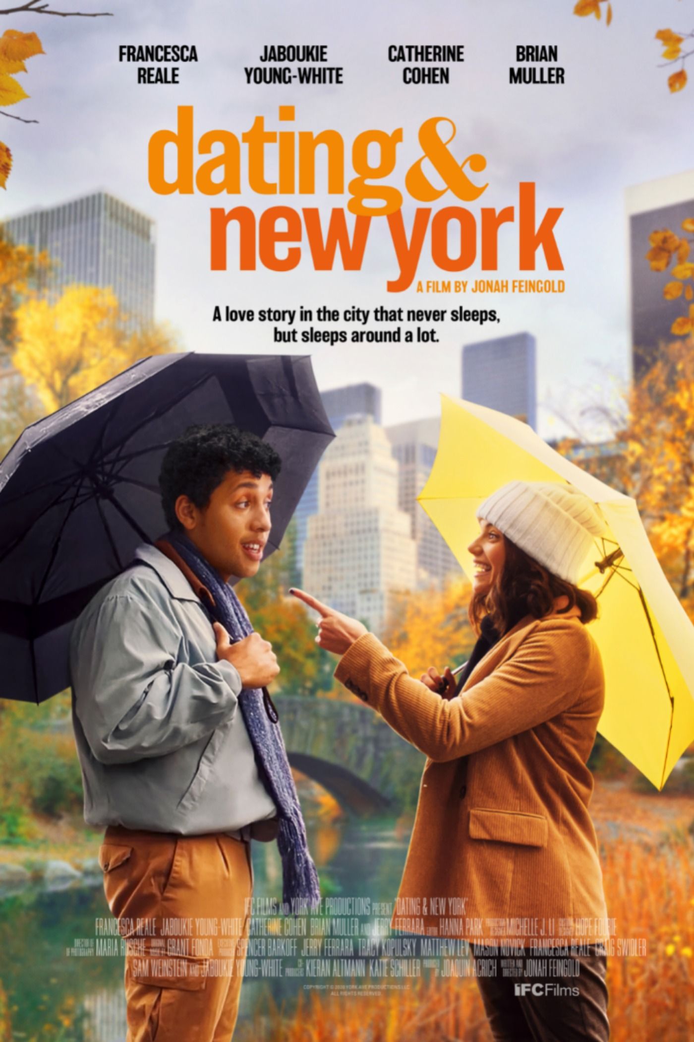 dating and new york poster