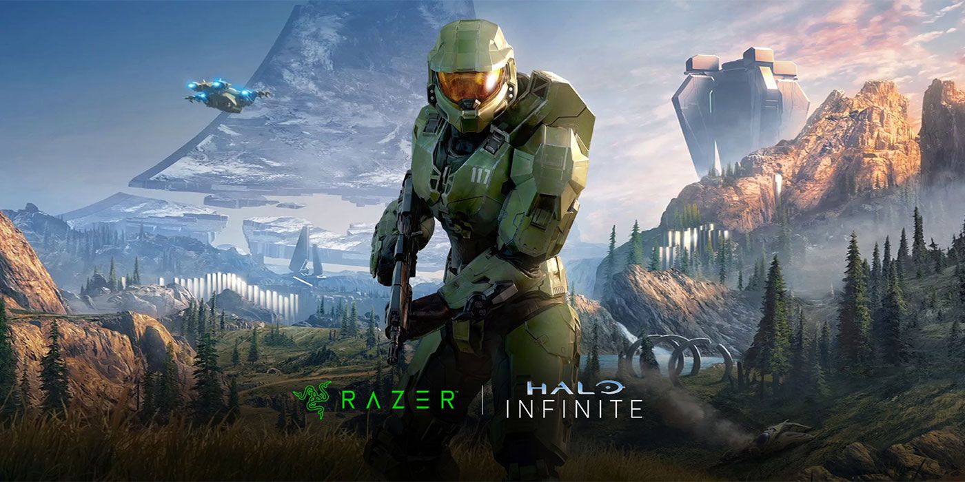 Halo Infinite Razer Lineup Channels Master Chiefs Mjolnir Armor