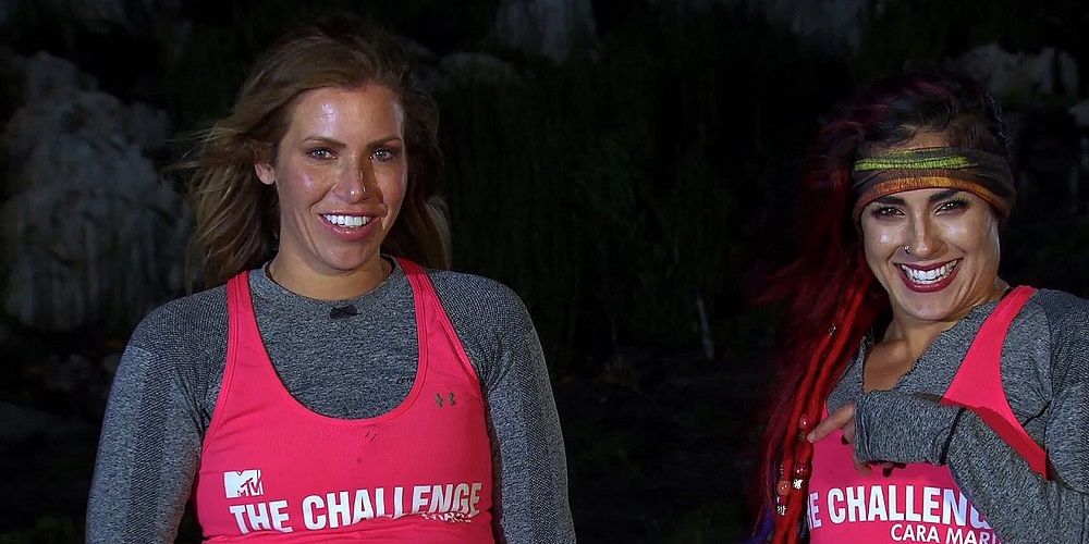 Marie Roda and Cara Maria Sorbello in The Challenge