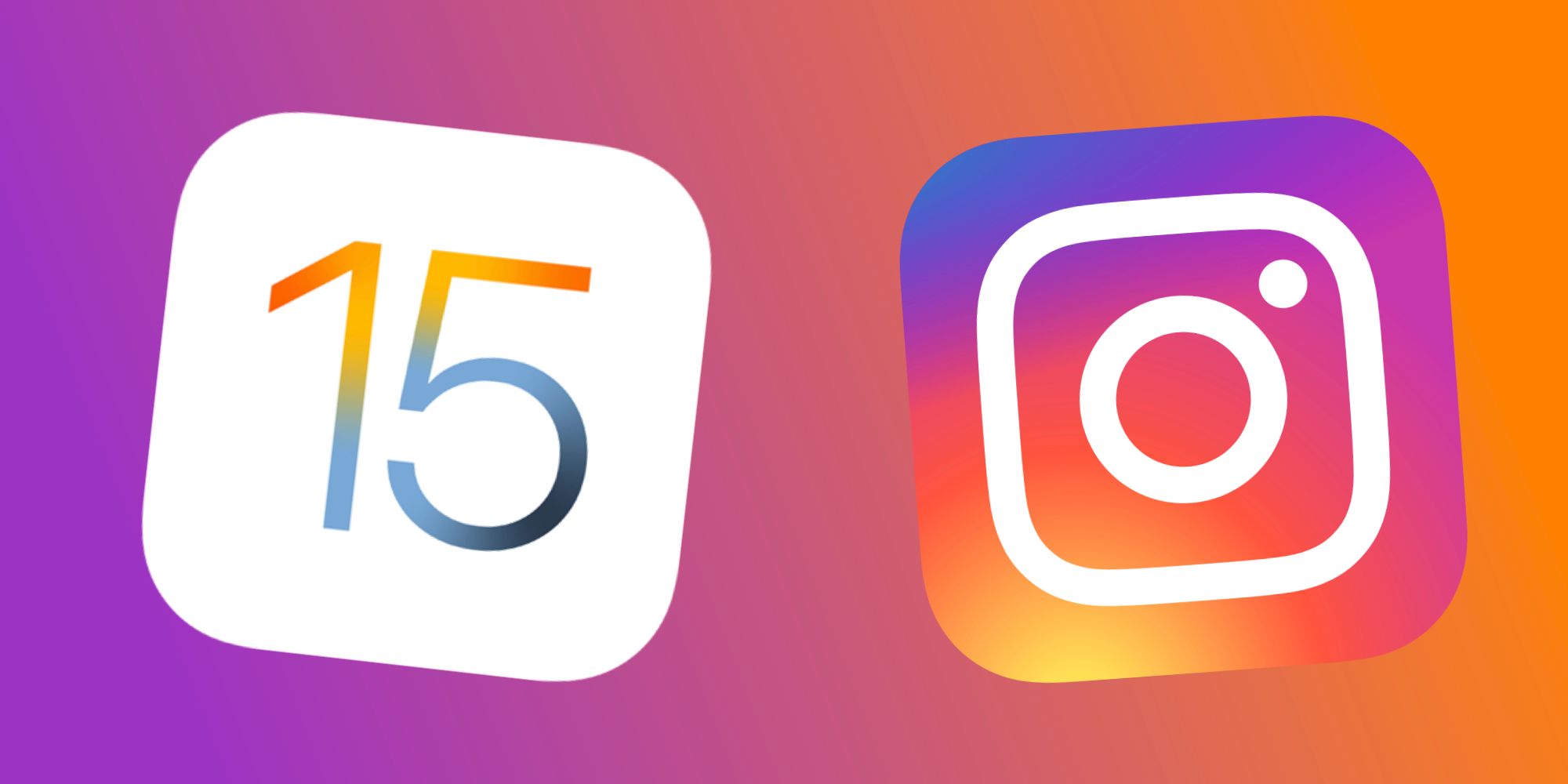 Icons for iOS 15 and Instagram