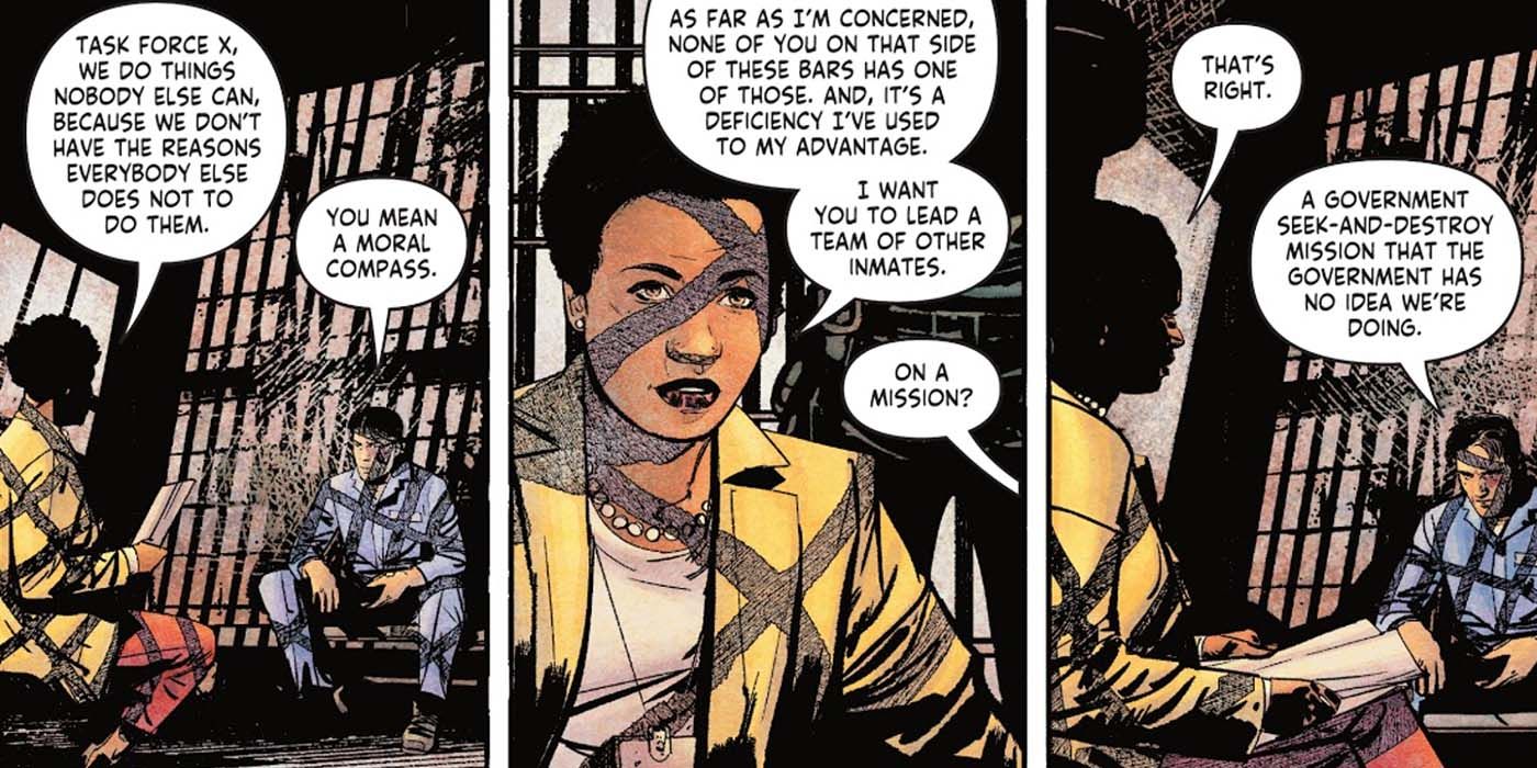 Jason Todd and Amanda Waller in Suicide Squad: Get Joker! #1