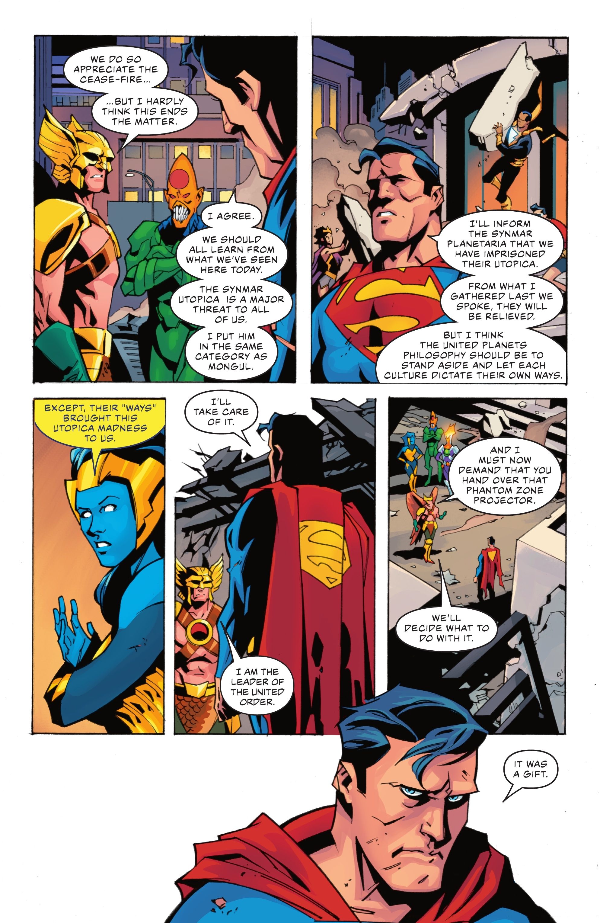 justice league 67 superman prime directive