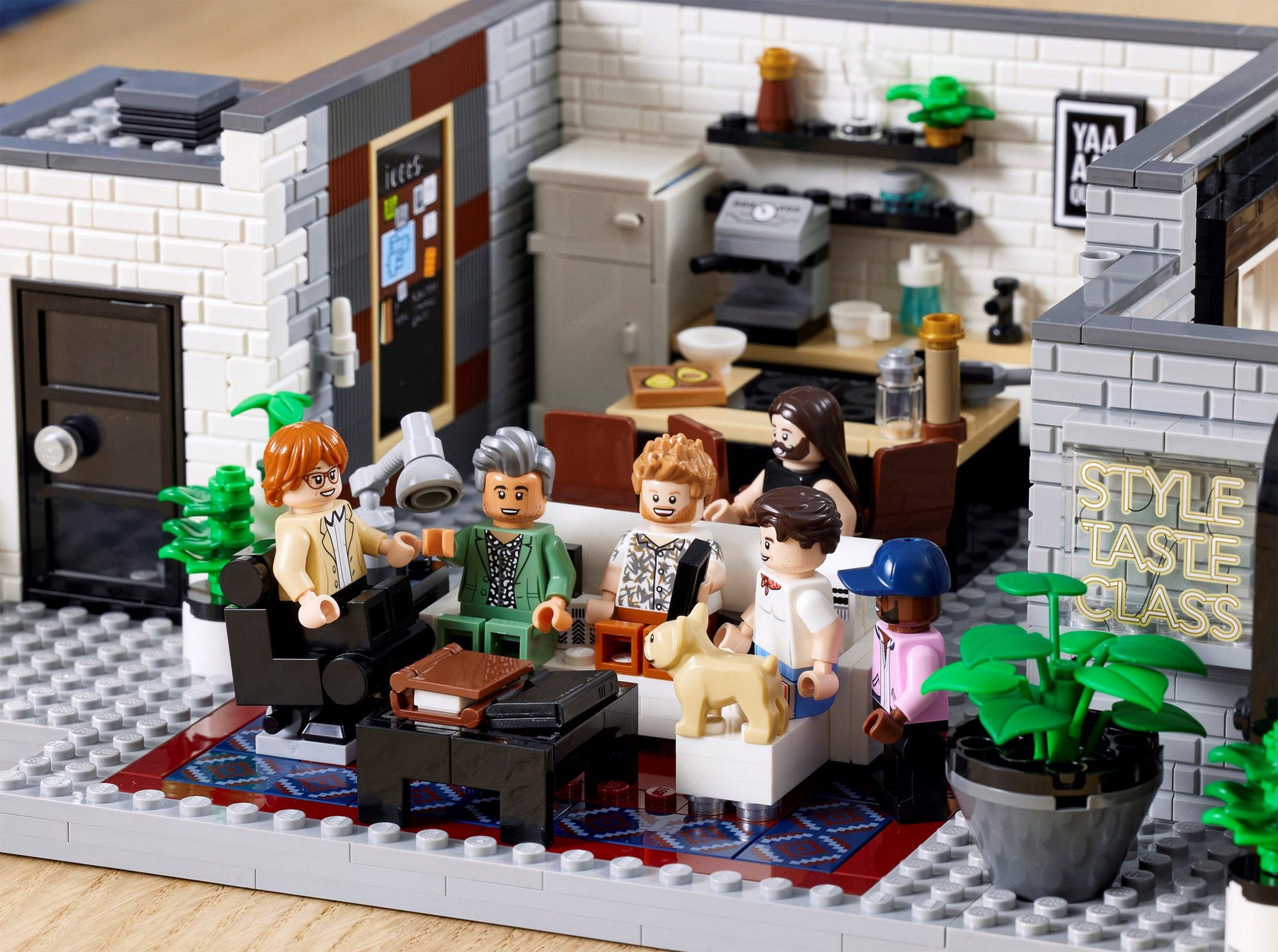 Queer Eye’s Fab 5 Get LEGO Set Featuring The Loft & Bruley The Dog