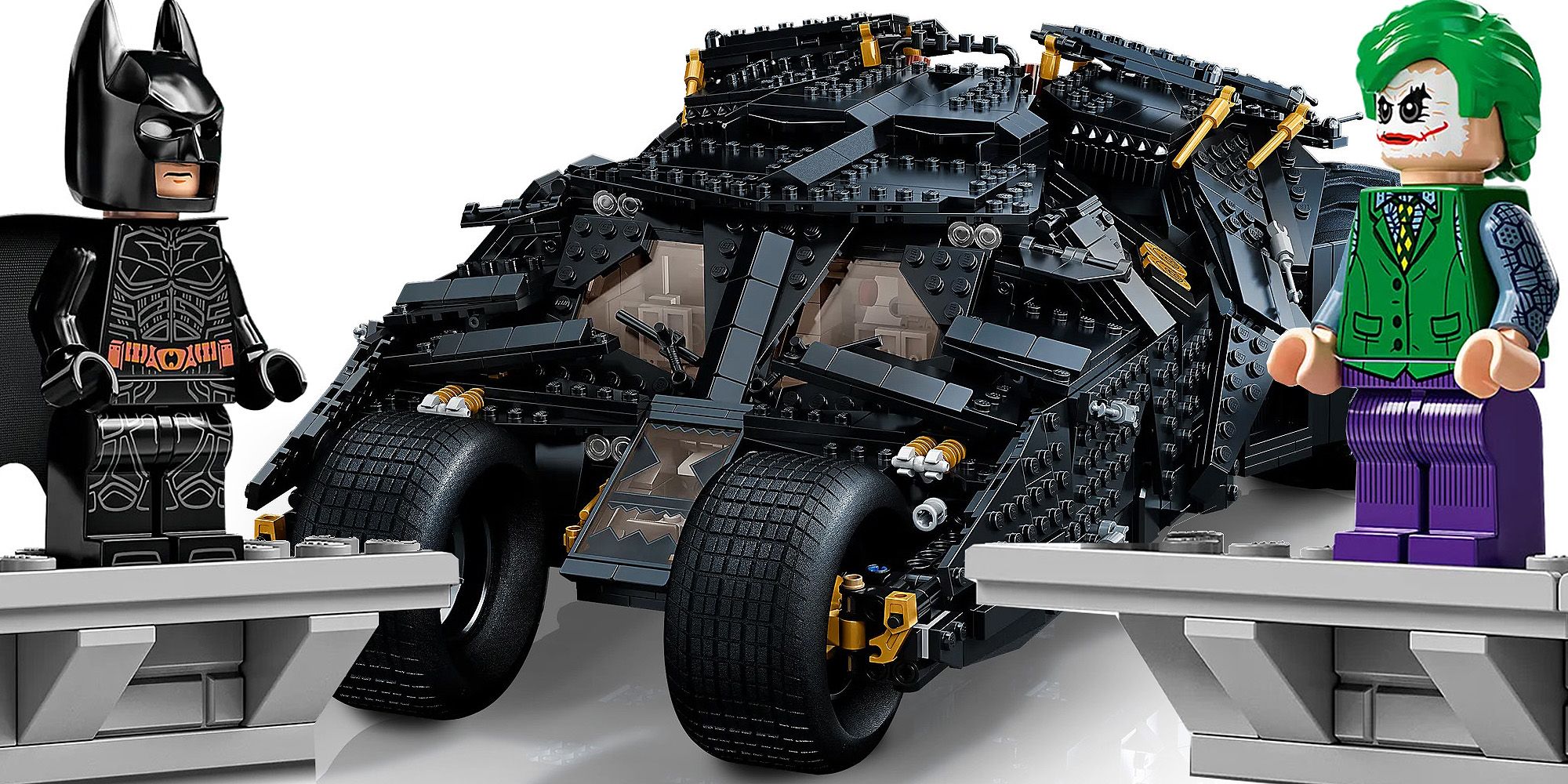 Roble abogado Bloquear Dark Knight Batmobile LEGO Set With 2000+ Pieces Available for Pre-Order