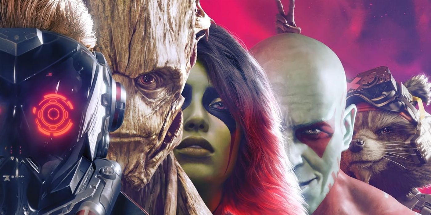 marvel's guardians of the galaxy game characters