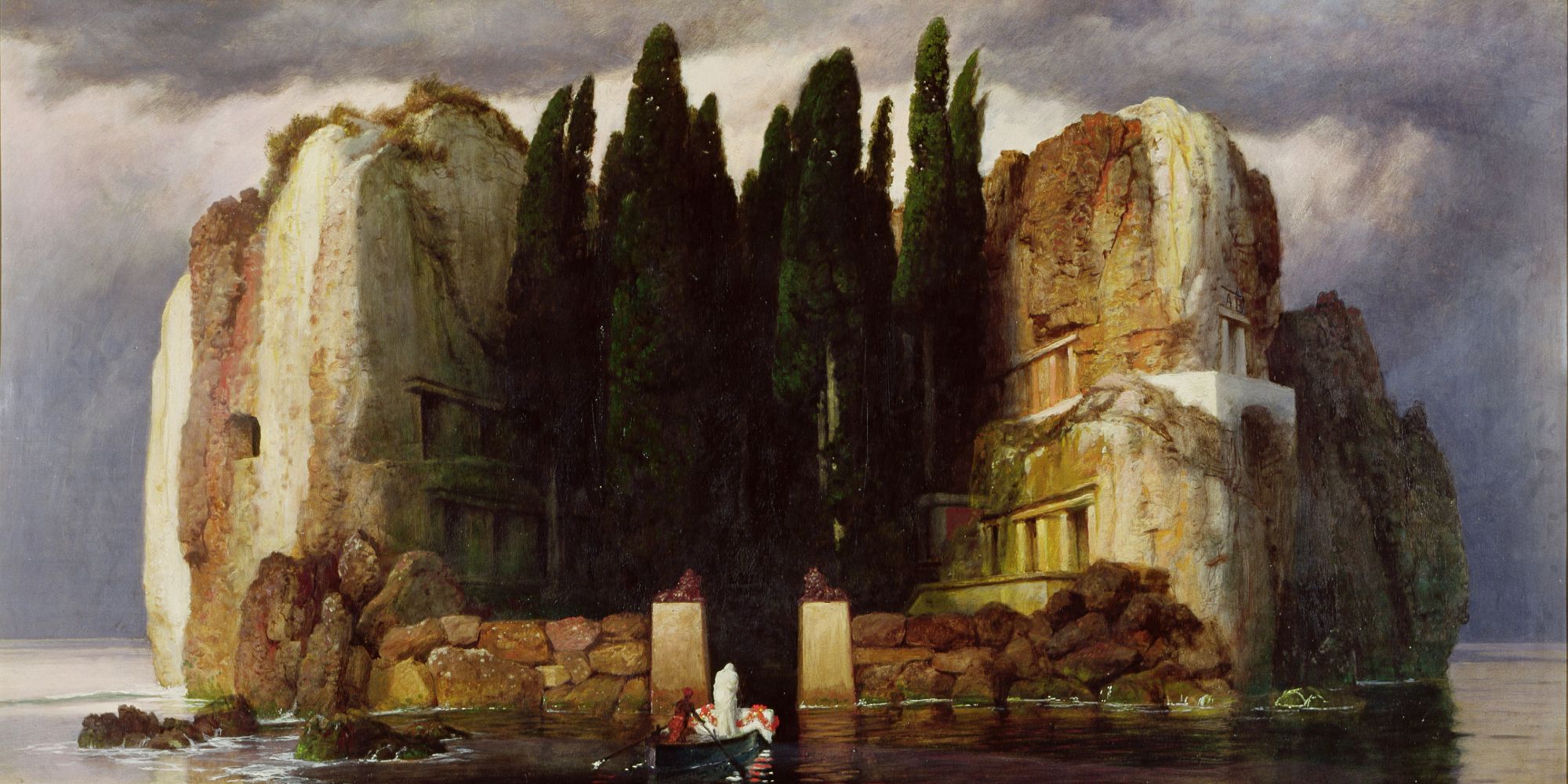 Isle of the Dead by Swiss painter Arnold Böcklin