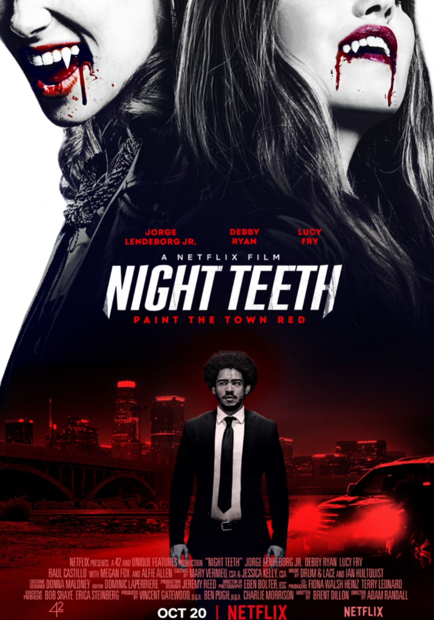 night teeth poster