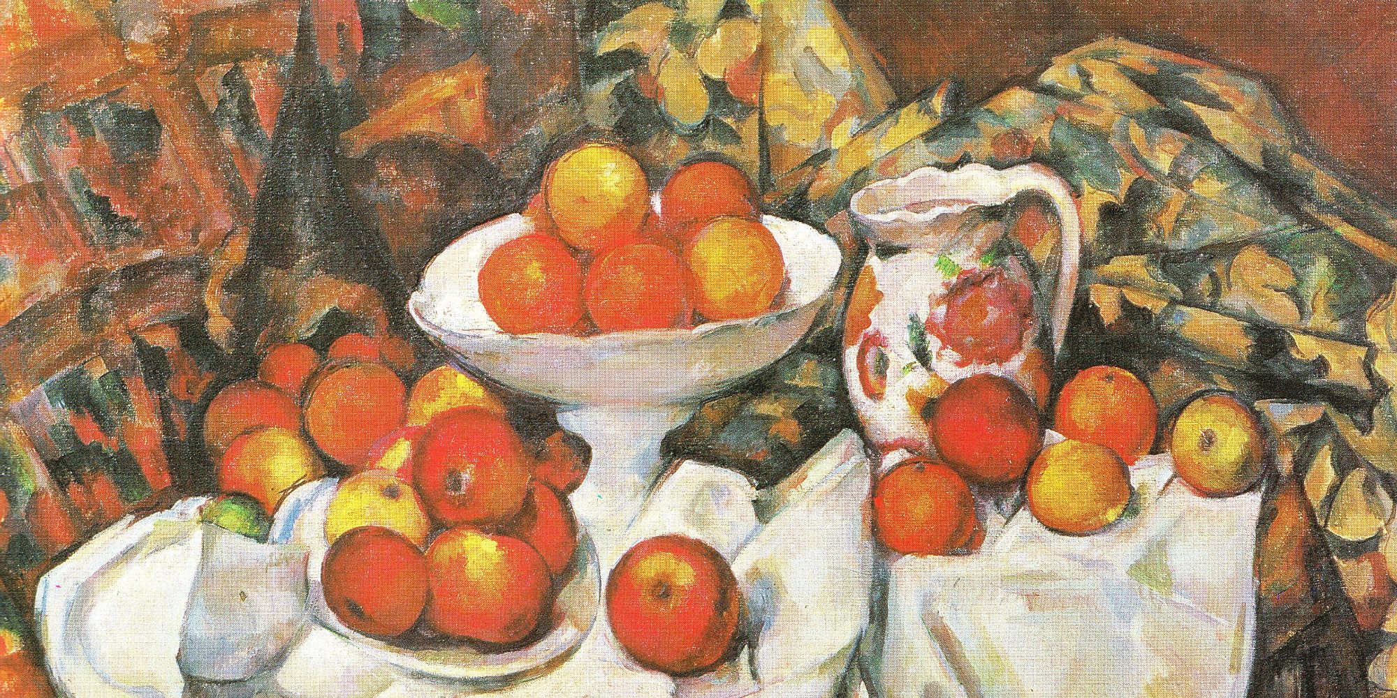 Paul Cézanne's Still Life with Apples and Oranges