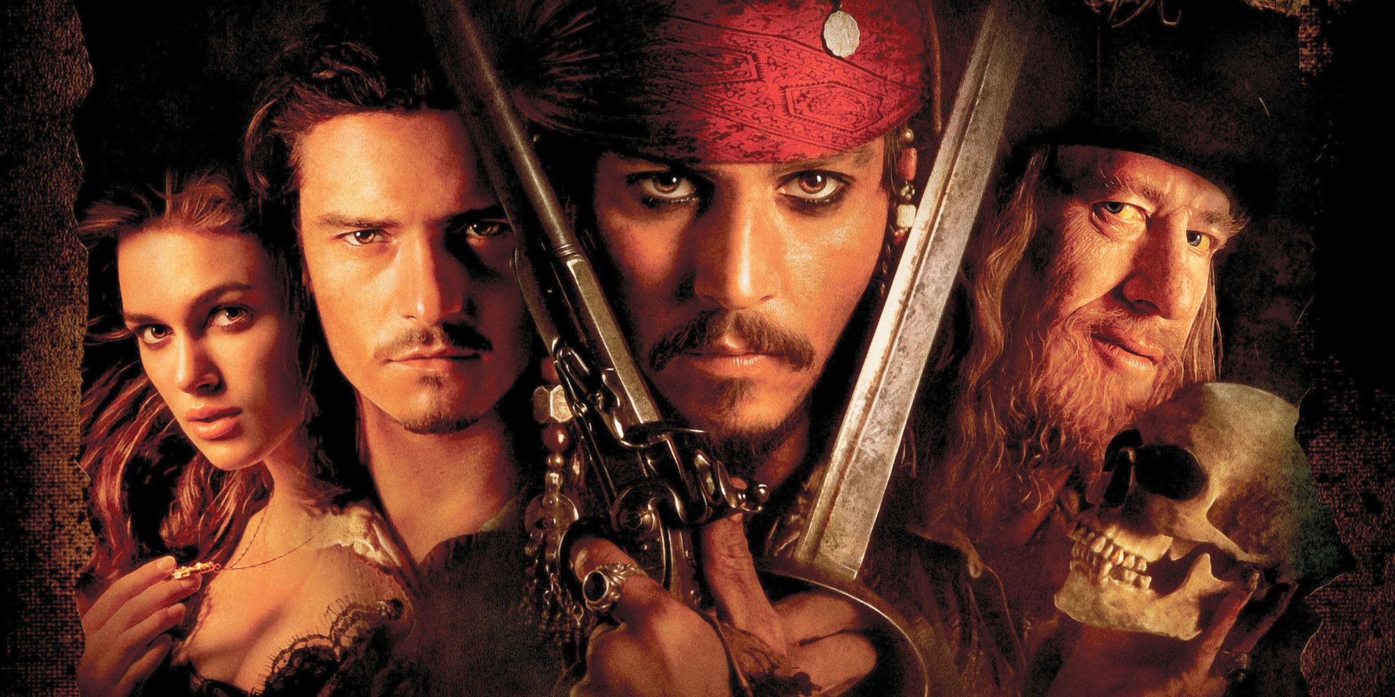 pirates of the caribbean the curse of the black pearl poster