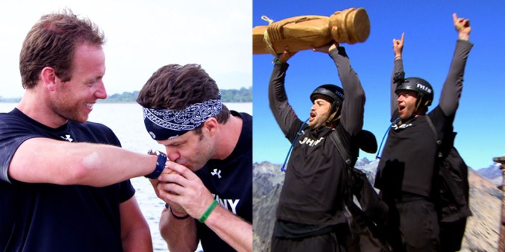 Tyler Duckworth and Johnny Bananas in The Challenge