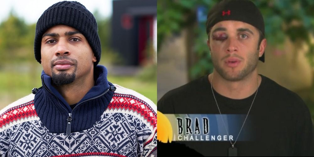 Split image of Darrell and Brad from The Challenge