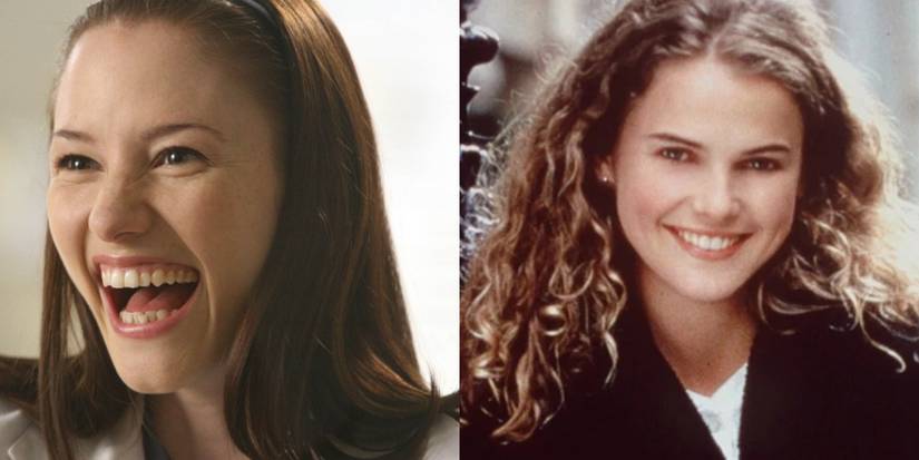 Lexie Grey in Grey's Anatomy & Keri Russell in Felicity.