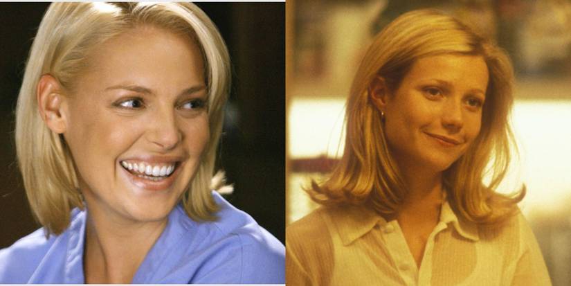 Izzie Stevens in Grey's Anatomy & Gwyneth Paltrow in Se7en.