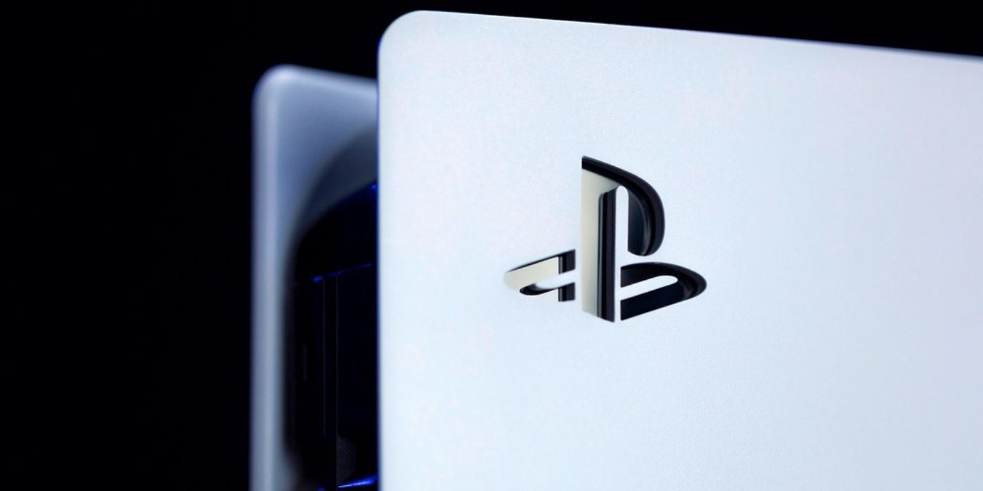 ps5 logo close up