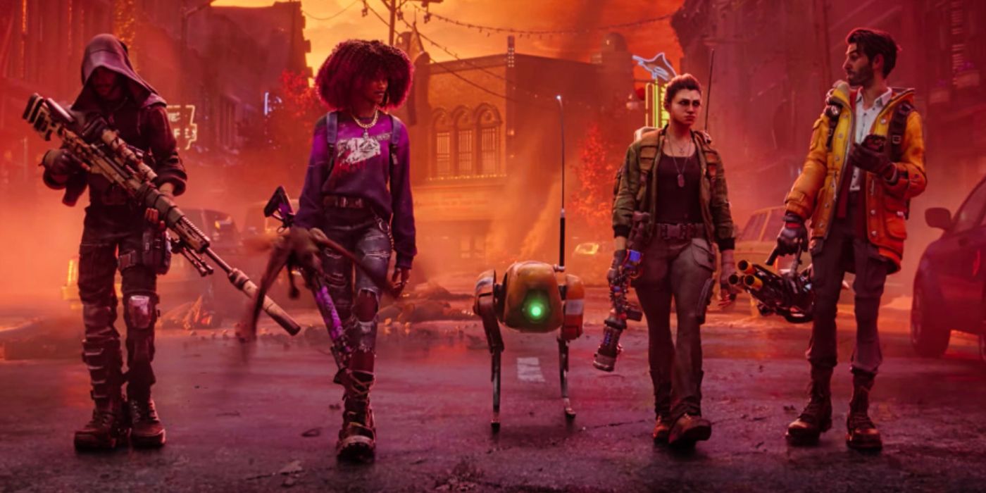 Image of the main characters from Redfall