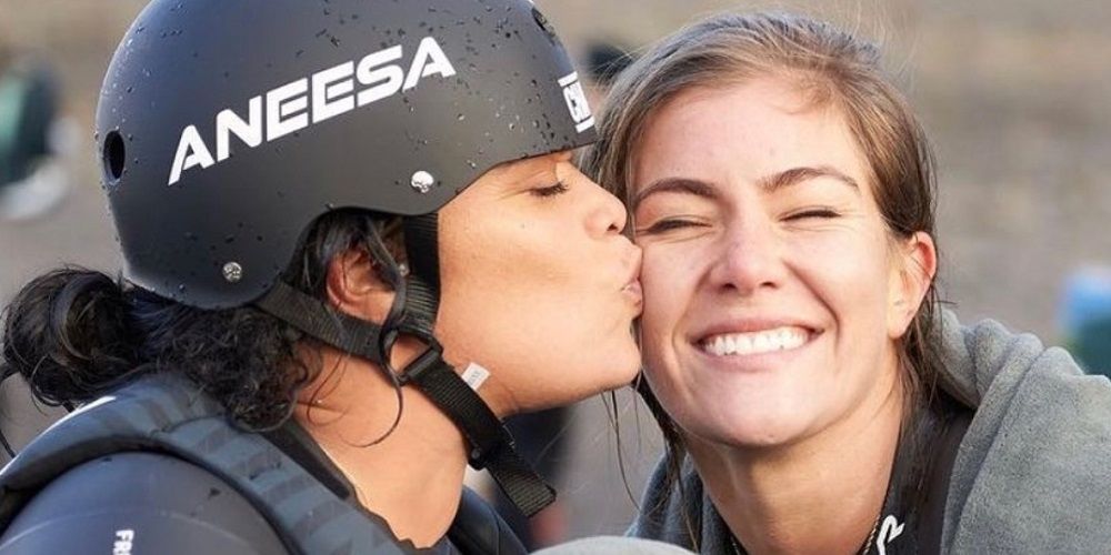 Aneesa Ferreira and Tori Deal in The Challenge