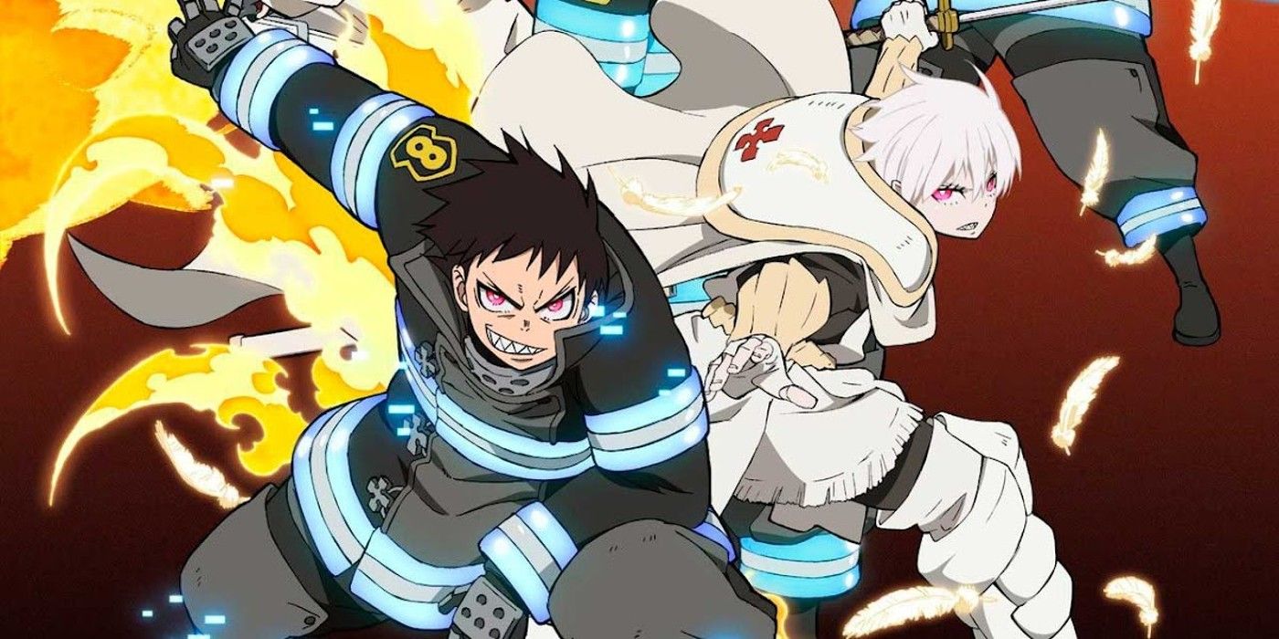 Fire Force Celebrates 17 Million Copies with Horror Movie Tribute Art