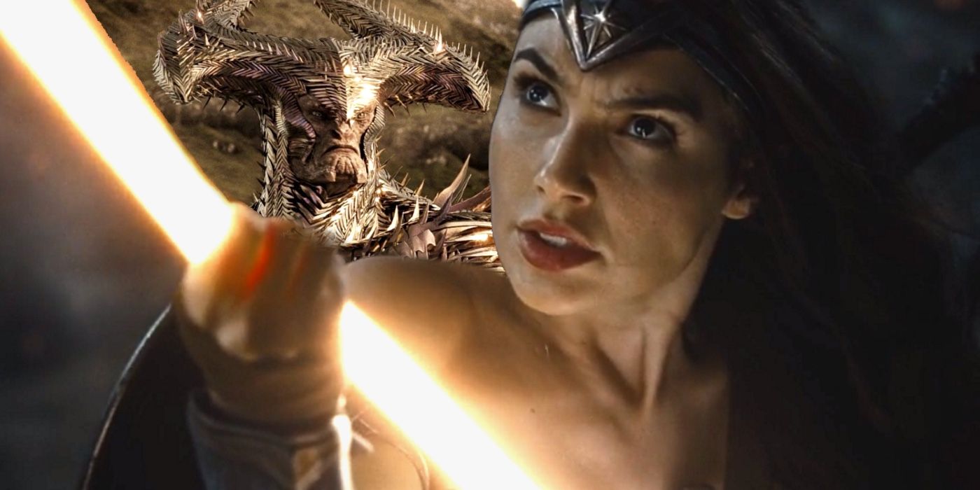 Steppenwolf and Wonder Woman